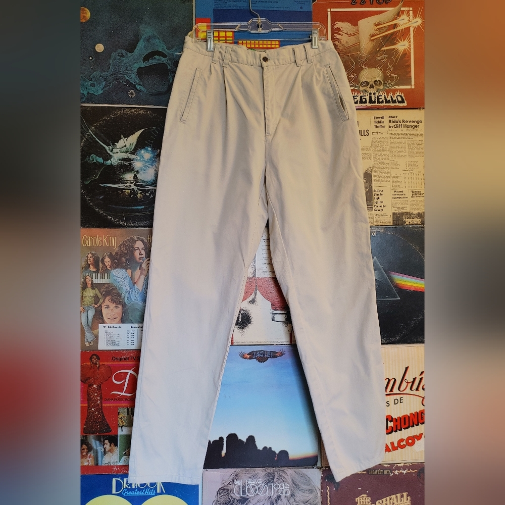 Vintage Bugle Boy for Her khaki pants
